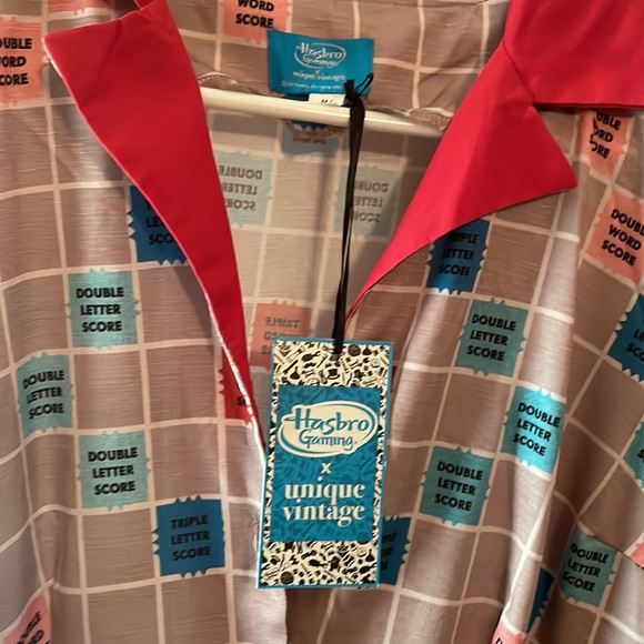 Unique Vintage x Hasbro Scrabble Dress!!! - Picture 2 of 5